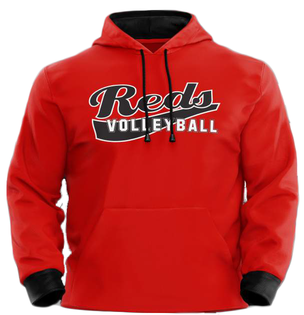 Reds - Team Hoodie in Red